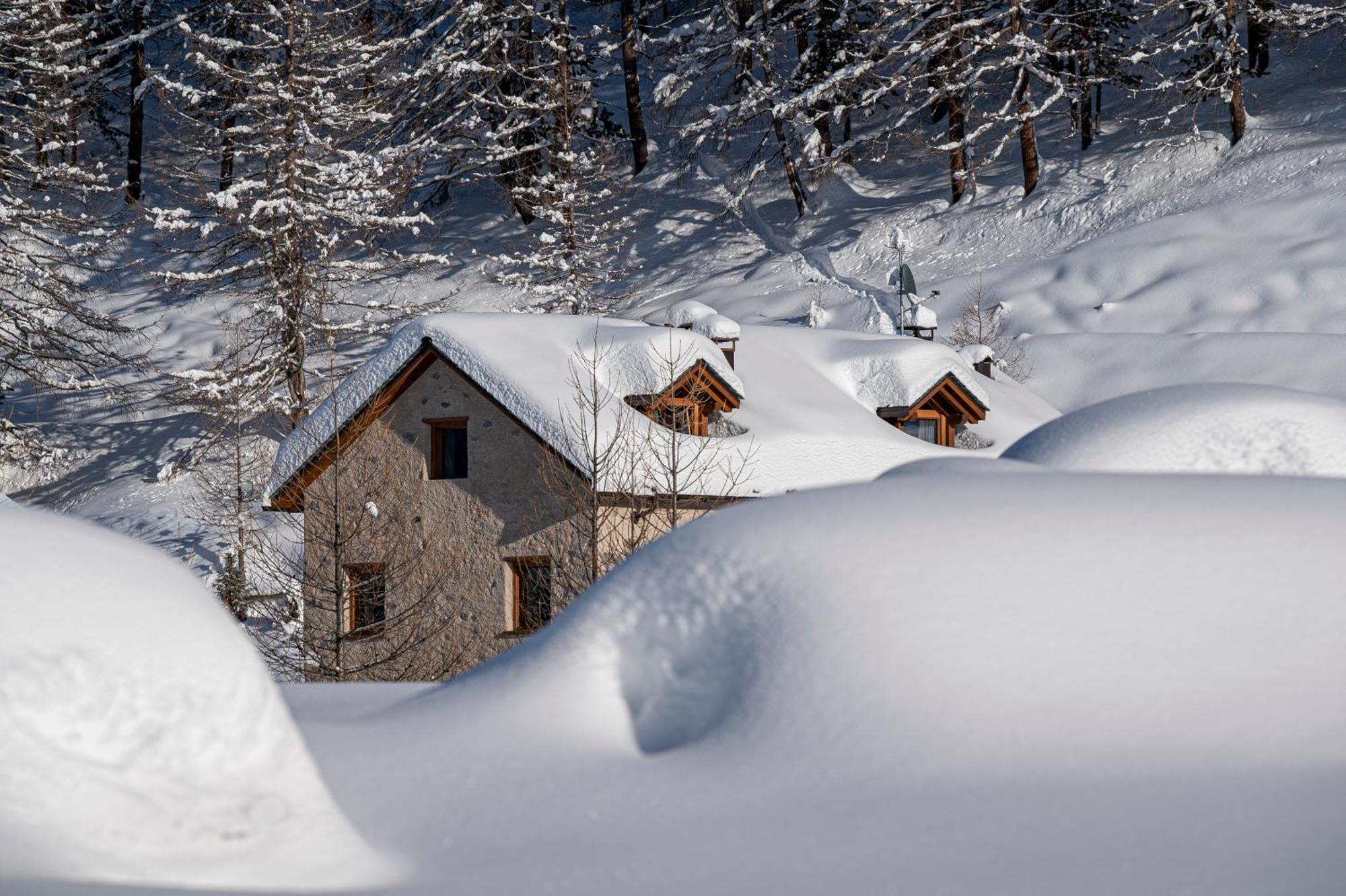 Chalet Aria Pura Livigno Exterior foto
